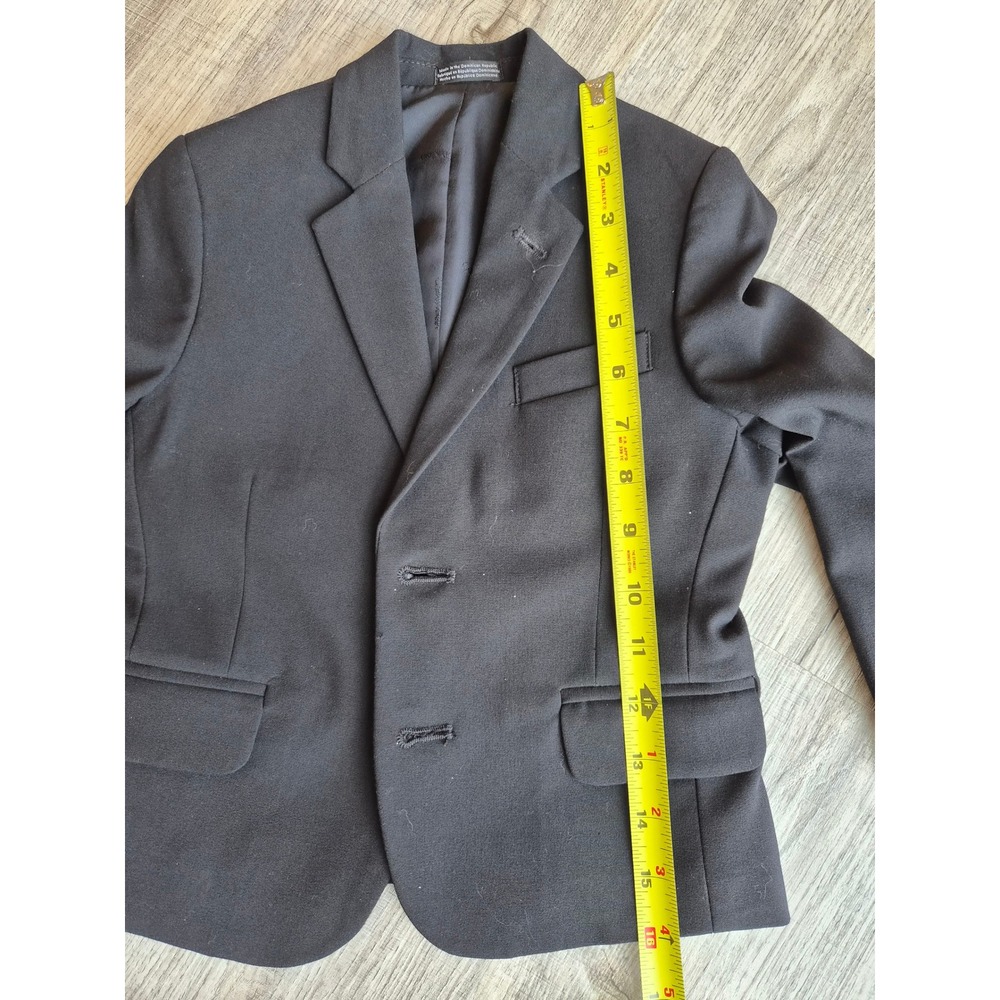 Calvin Klein Kids Boys Black 2 Piece Suit Set Blazer and Pants Size 4 Formal - Picture 7 of 12